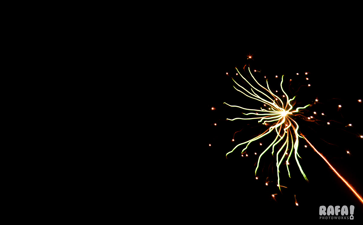 fireworks night bulb Low Speed photo