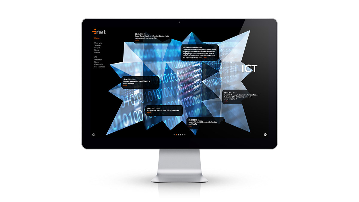 Basel marketing   information design 3D-Design responsive website mobile website