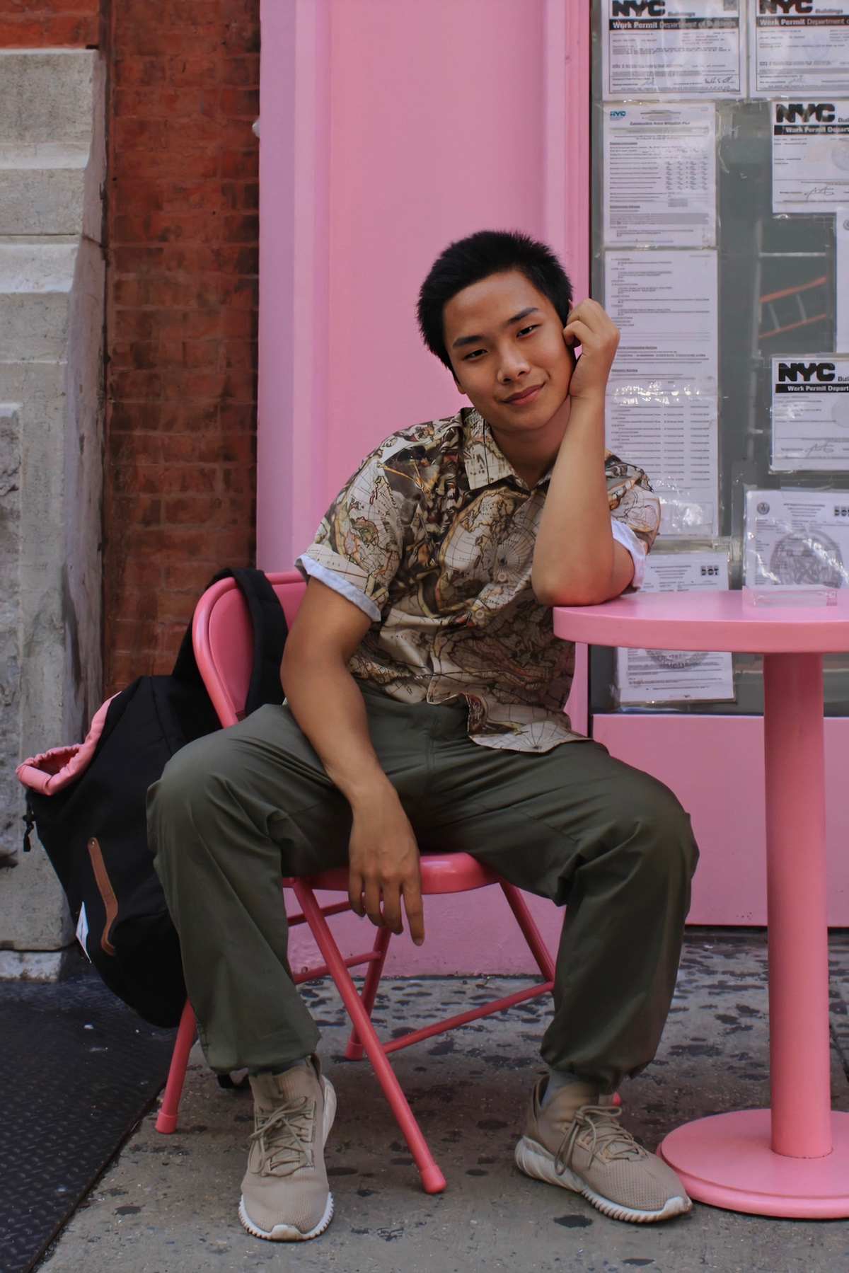 amateur chinatown for you nyc portrait soho street fashion teenager Urban