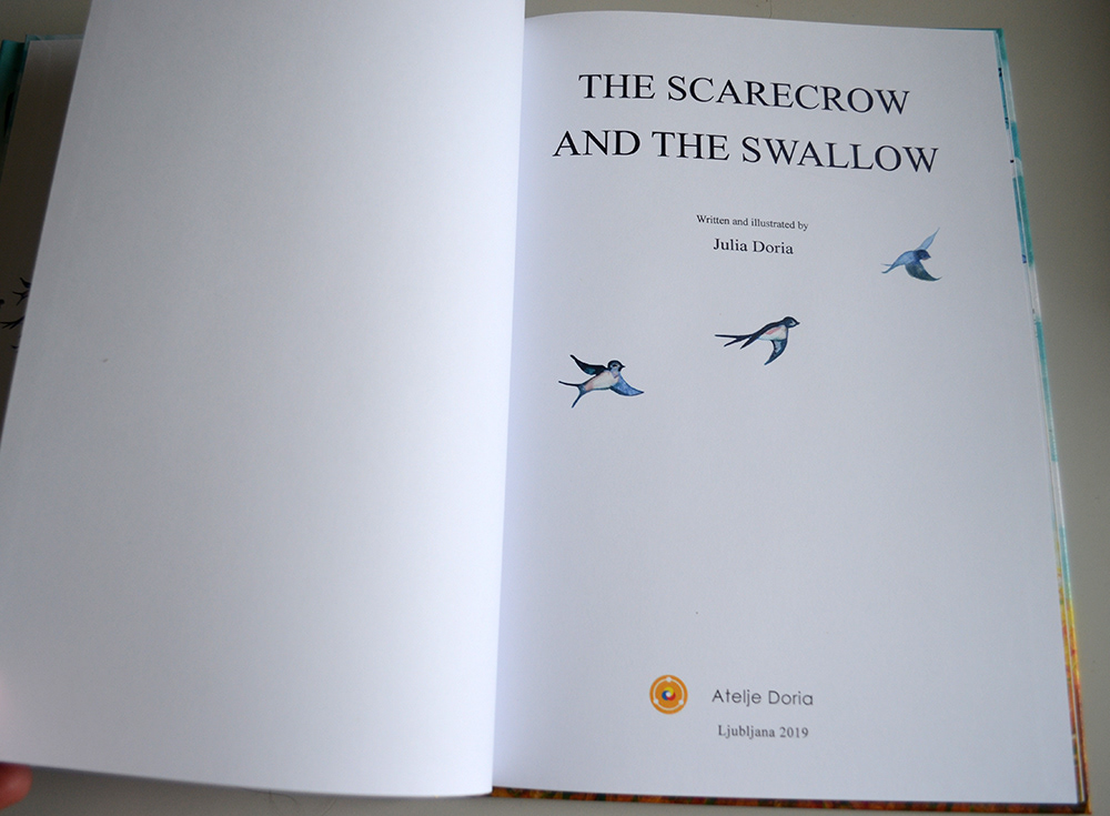 scarecrow swallow Julia Doria picture-book ILLUSTRATION  birds books kidlitart Colourful  field