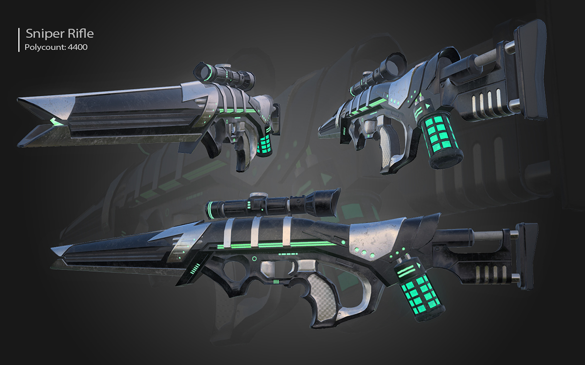 Gun weapon creation weapon design game weapon gun design