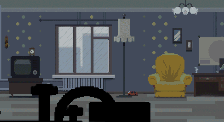 pixelart runner videogame background environment ussr Soviet pixel