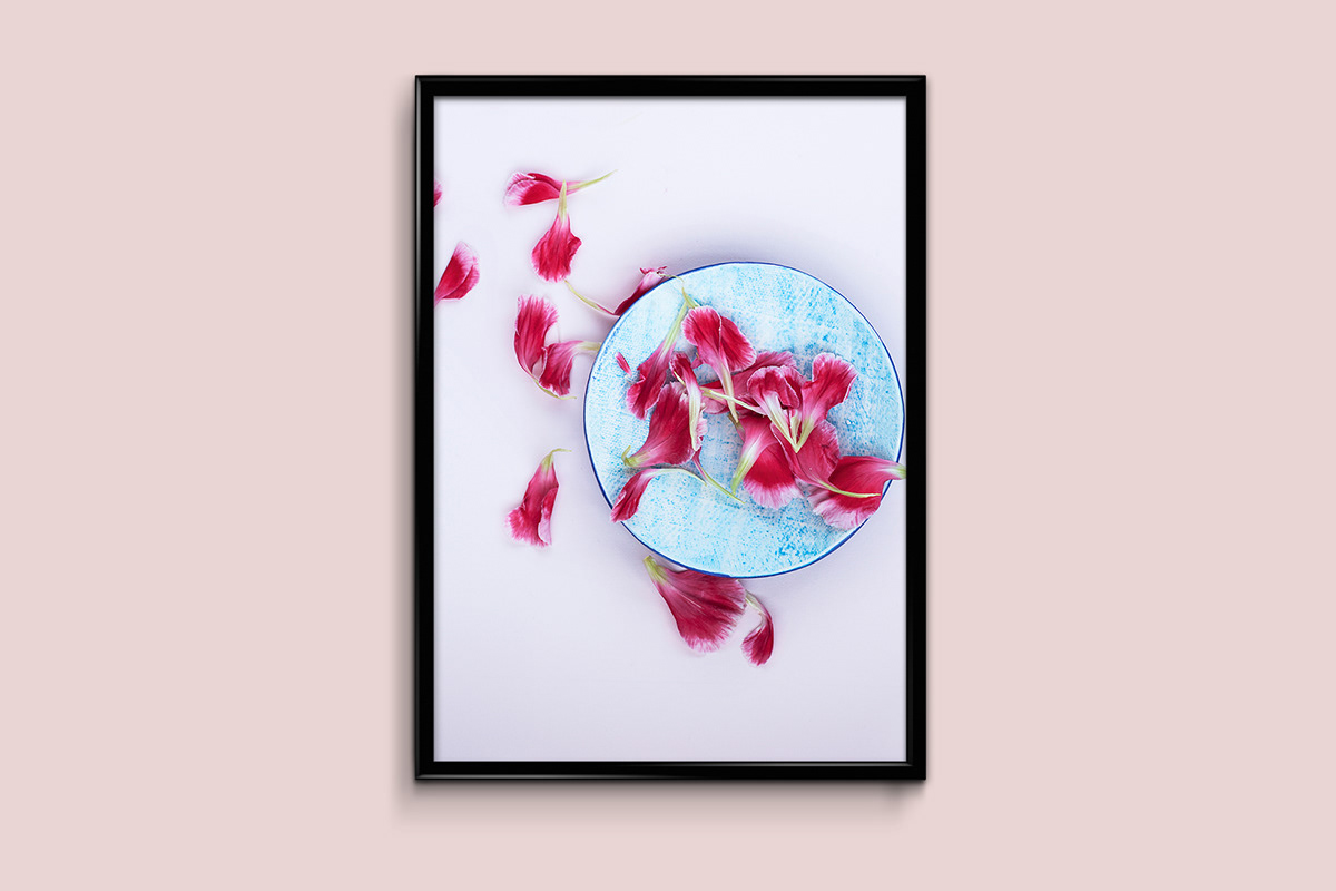 anima Jung Flowers pink femininity identity creative soul petals Expression sensitivity emotion mixed media