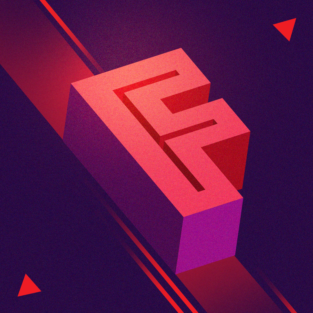 letters 3D Illustrator photoshop neon Stranger Things inspiration design purple alphabet