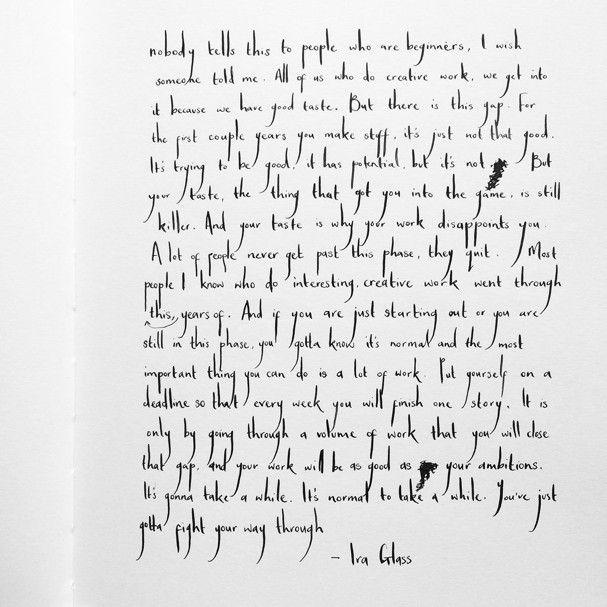 tiny type type ink photo styling hand type modern calligraphy minimlaist Minimalism
