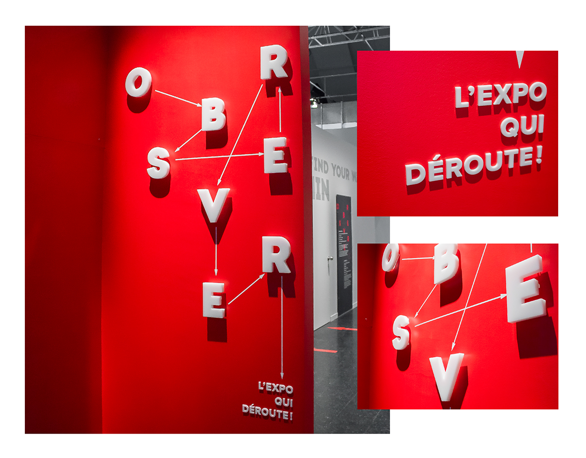 Observer observation McQ musée Civilization deroute expo exposition Quebec lines scanpath
