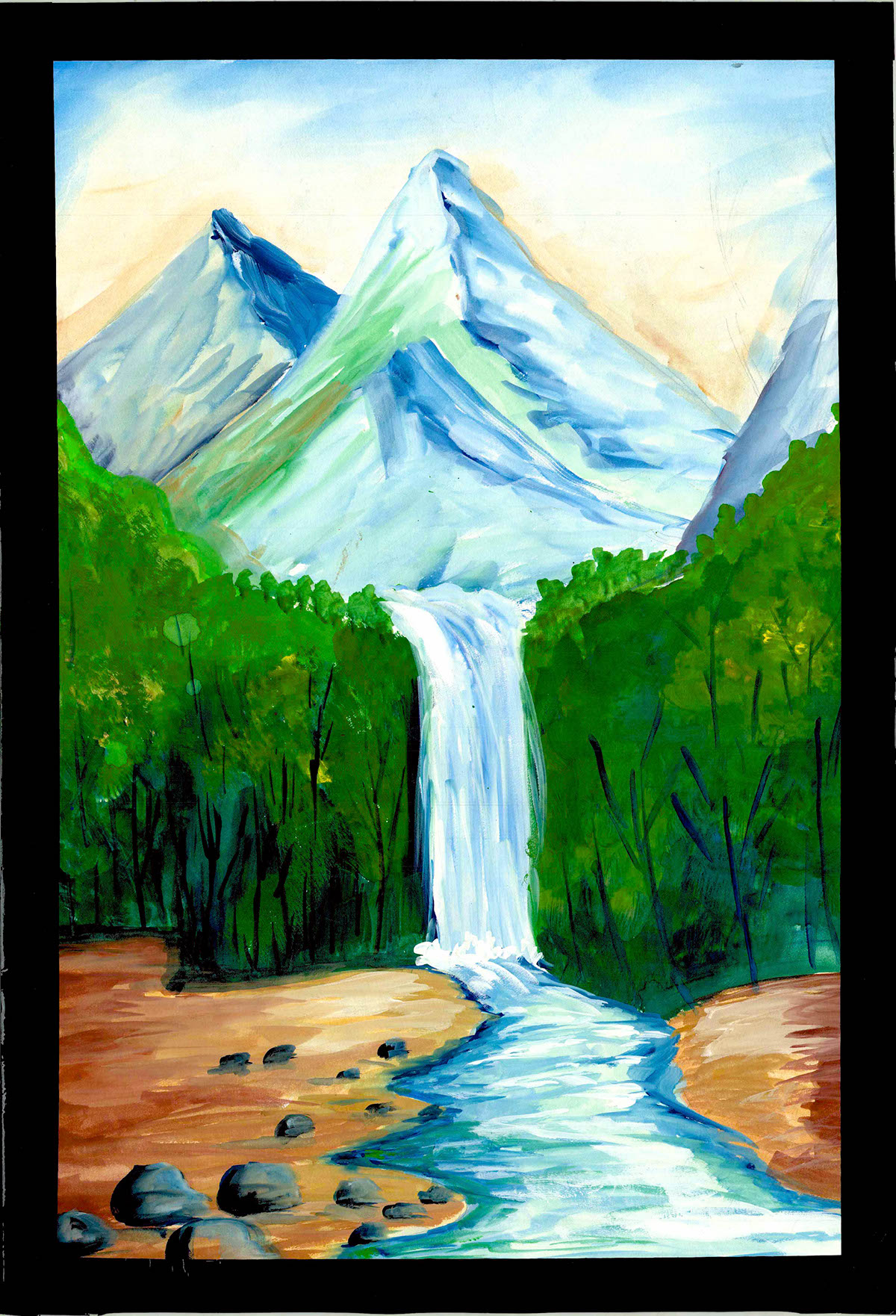 painting acrylic poster painting poster colour painting water colour