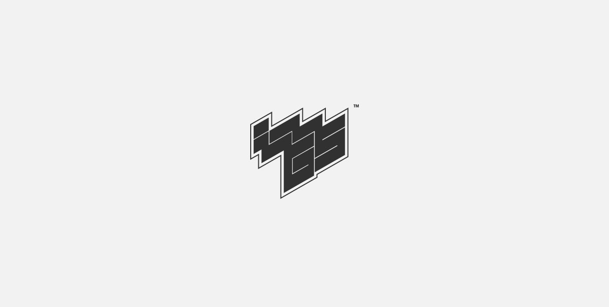 logo logotyope vector simple black White