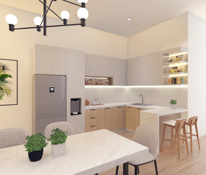 interior design  kitchen kitchen design kitchens Interior interiors architecture Render visualization vray