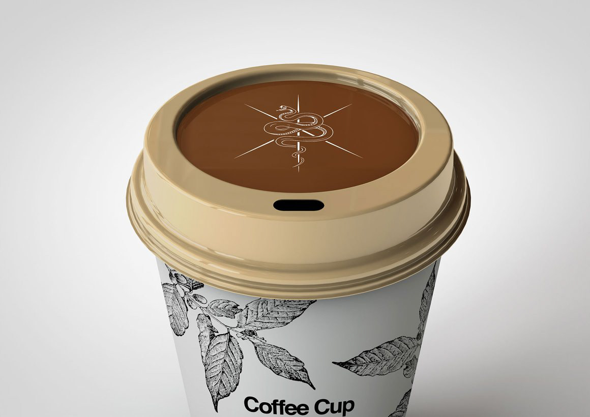 paper craft corrugated textured texture premium White brown black coffee cup