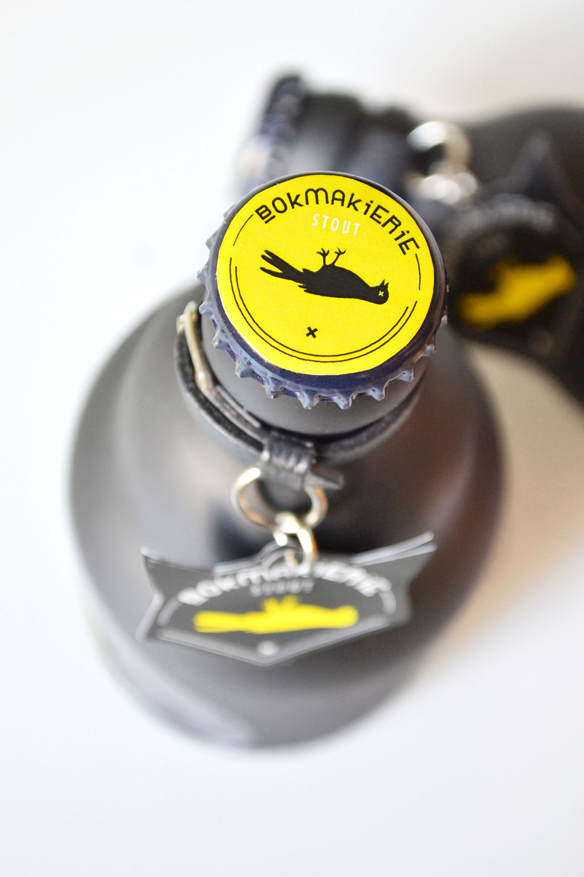 craft beer beer bokmakierie Cat bird black yellow Playful Afrikaans