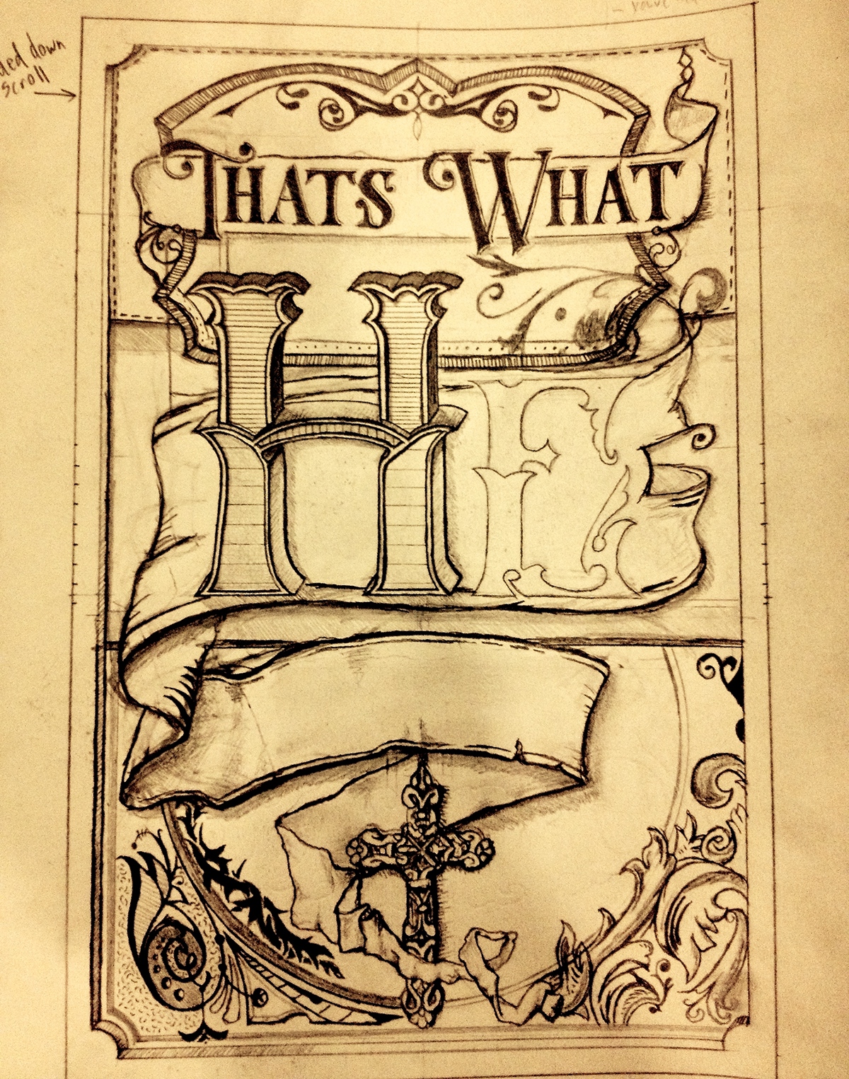 book book cover antique vintage HAND LETTERING font lettering ornamental shading