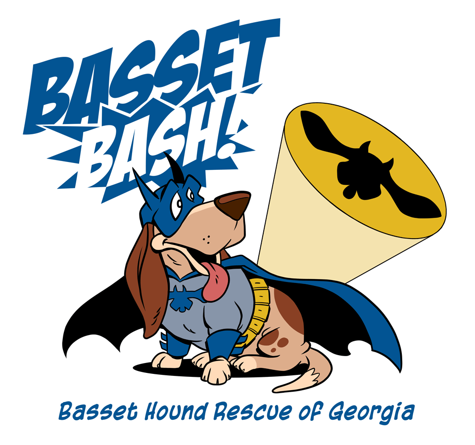 basset Basset Hound logo batman