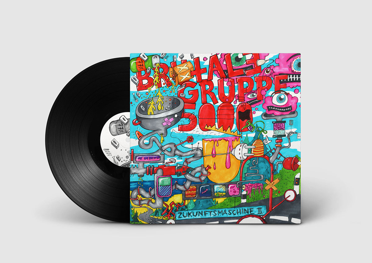 bg5000 LP vinyl laserpunk hamburg