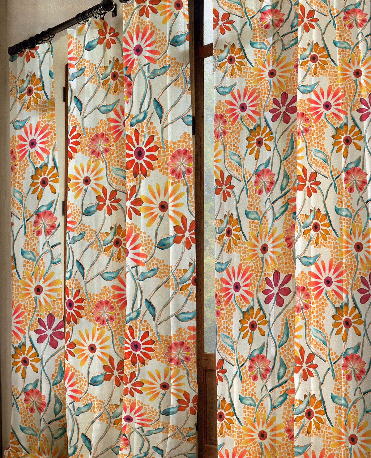 floral pattern print