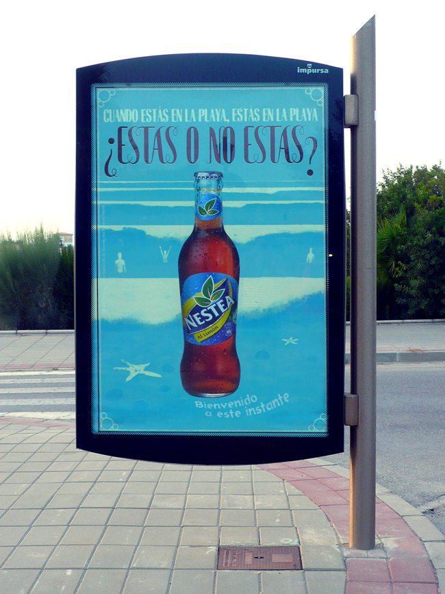 nestea  Coca Cola drinks ilustracion bebidas dibujo anúncio publicidad art arte cartel poster fanta aquarius Ivan Solbes