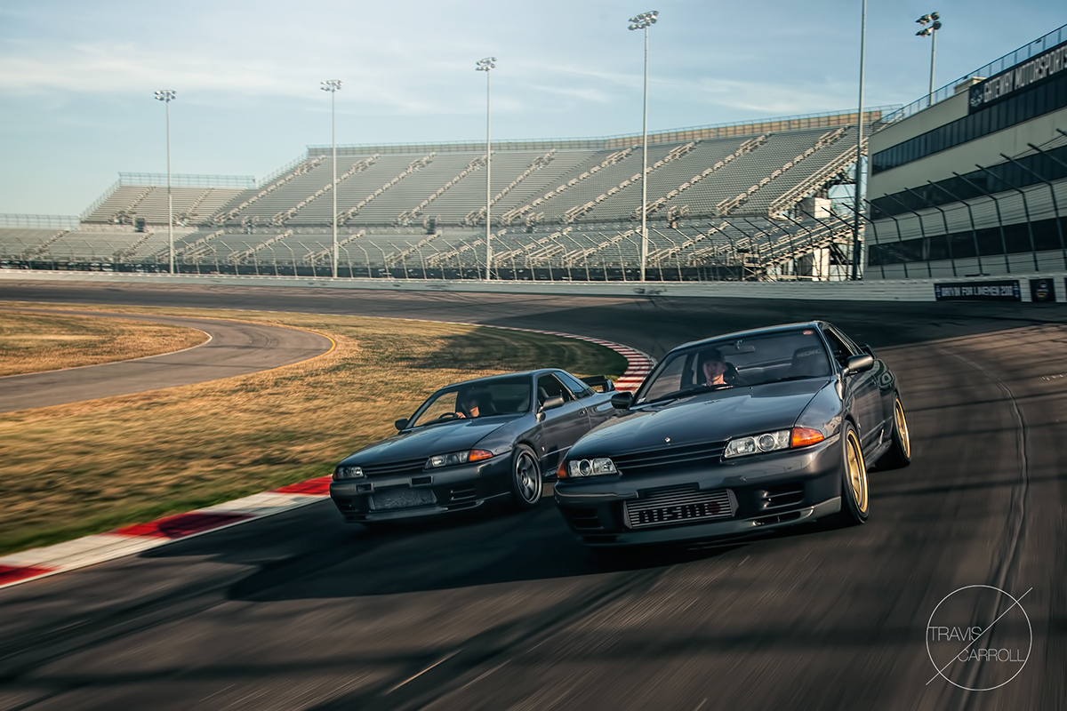automotive   Silvia skyline rolling racetrack motion