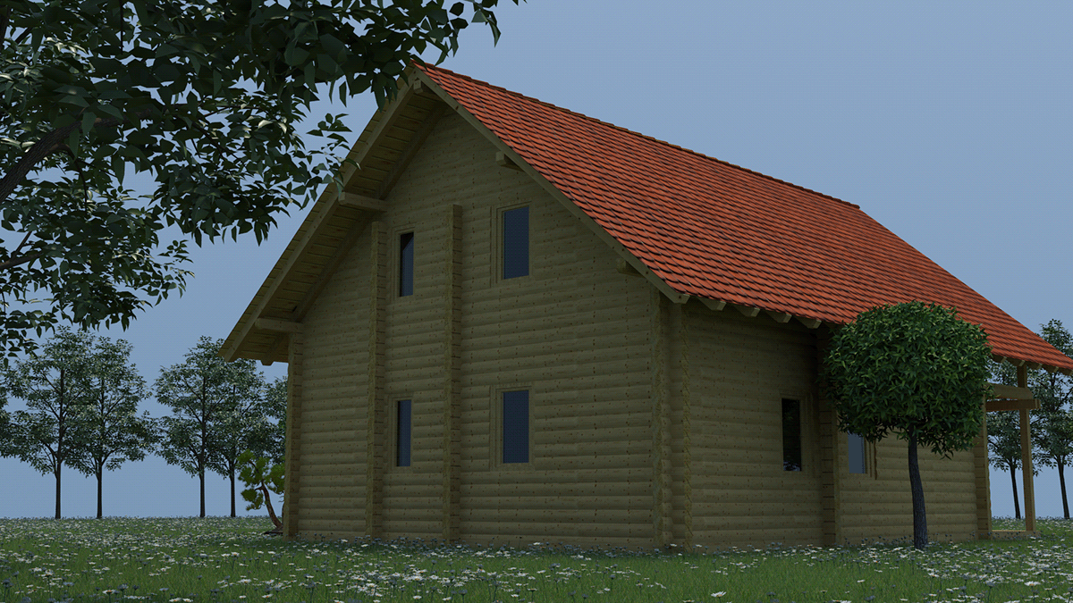 Sema wooden houses 