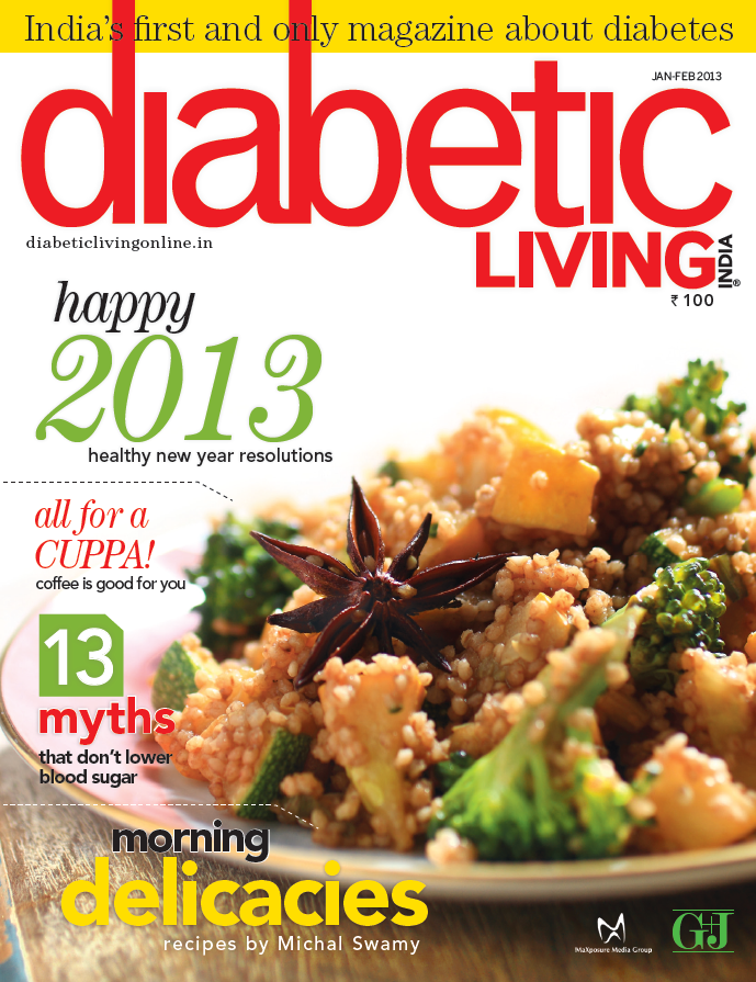 Diabetic Living magazine layout