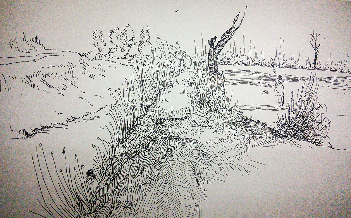 sketch pen ink lahore