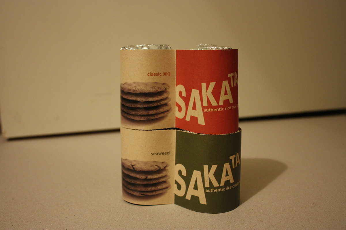rice crackers snacks repackaging user friendly Flavours Sakata