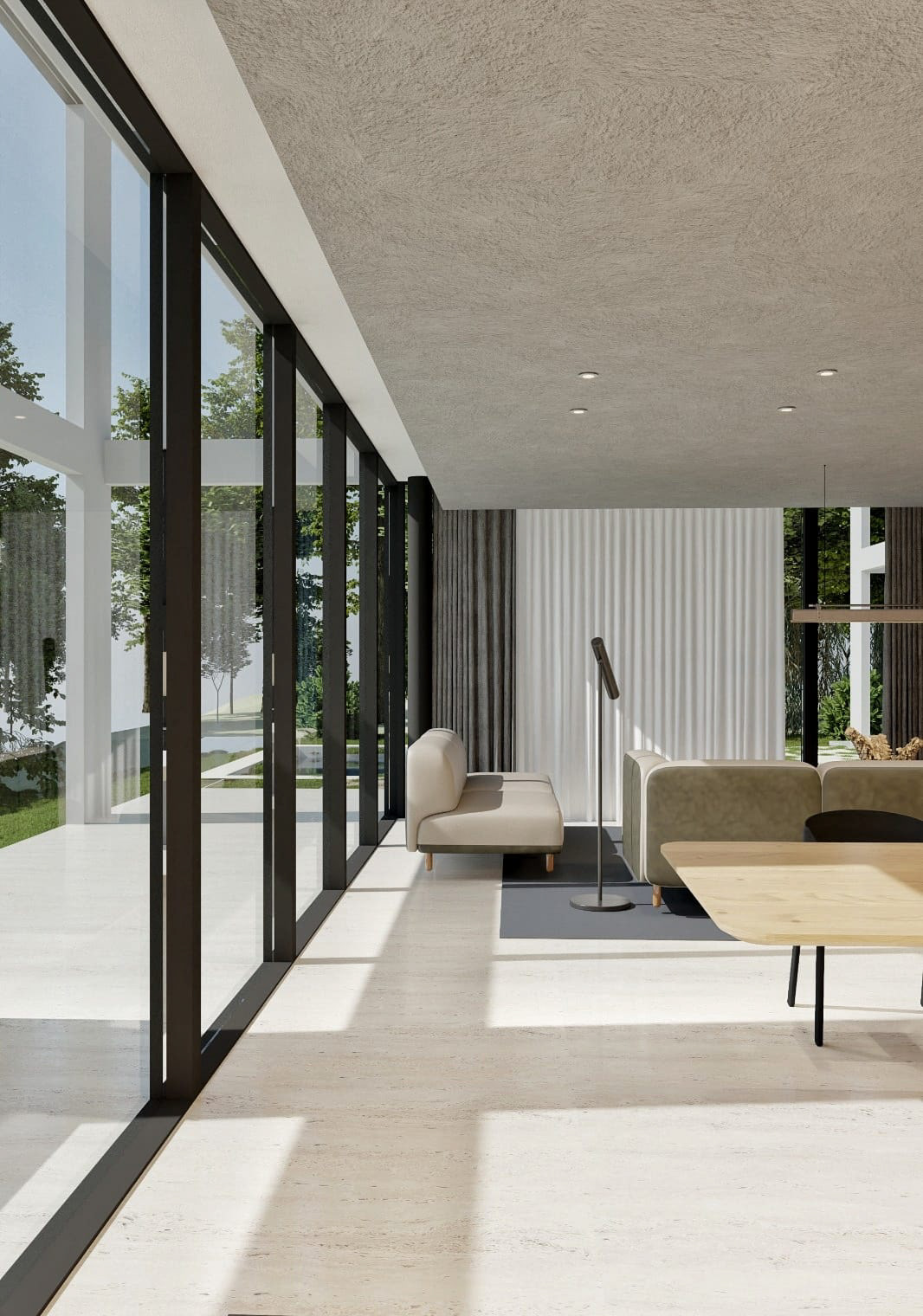 architecture visualization Render interior design  modern exterior vray SketchUP 3D lumion