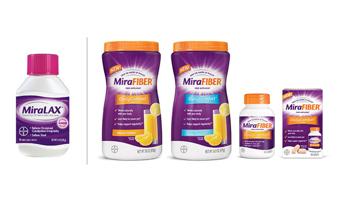 miralax MiraFIBER constipation redesign line extension