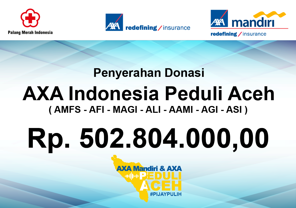 AXA mandiri axa mandiri AXA Indonesia insurance branding  design indonesia
