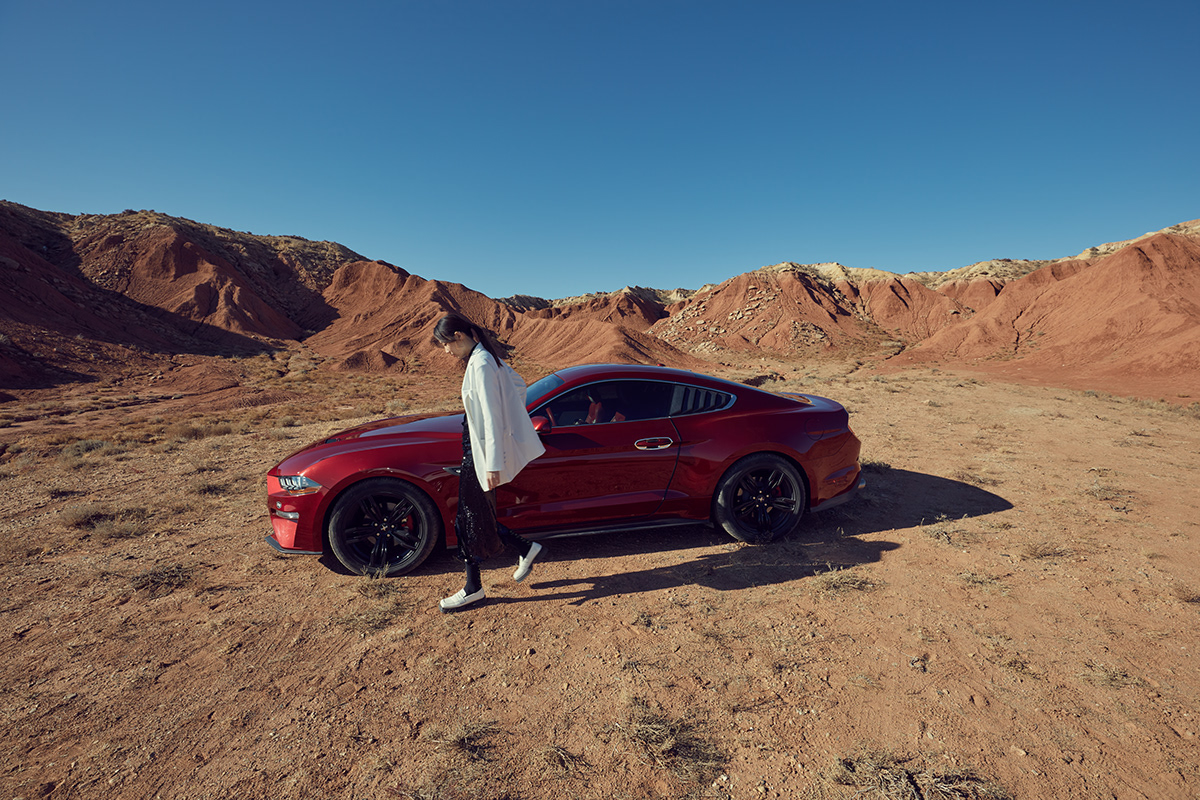 Automotive Photography car Mustang