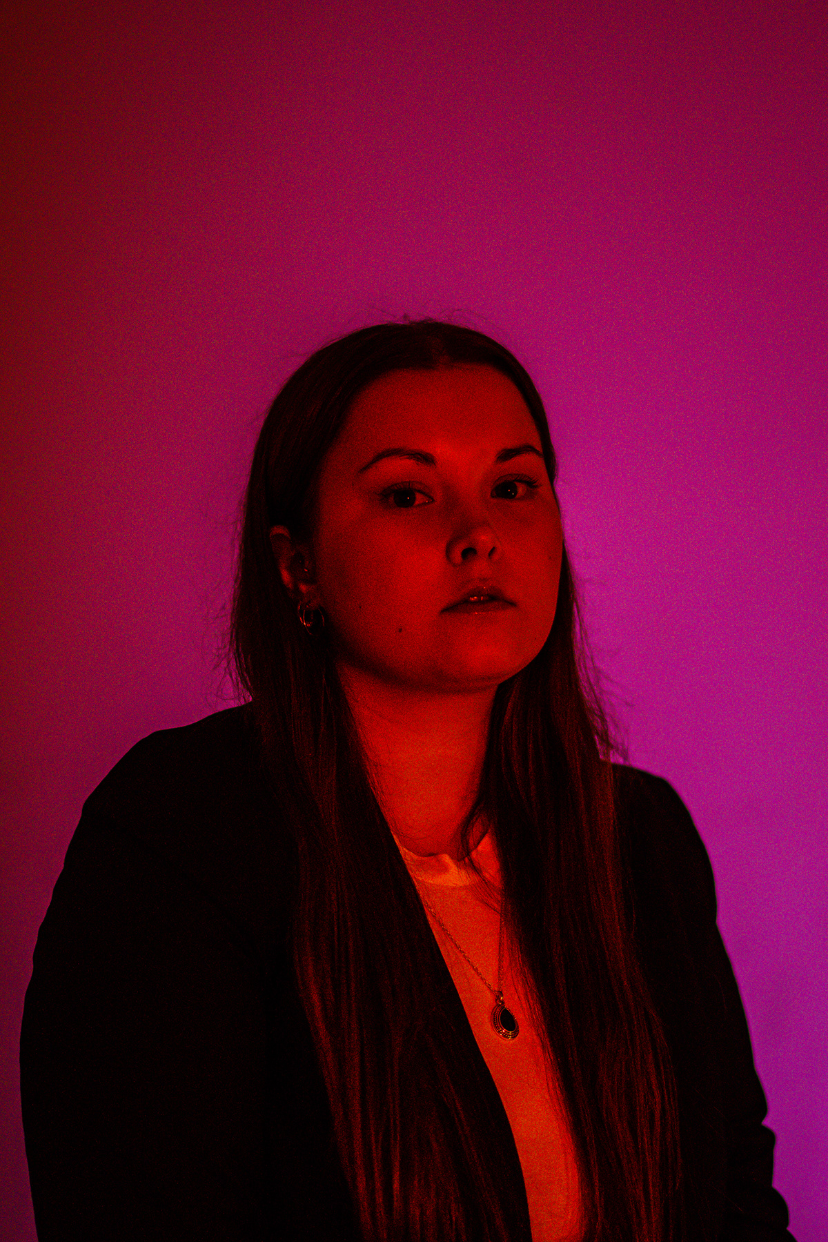 band neon neon lights Photography  portrait Sony