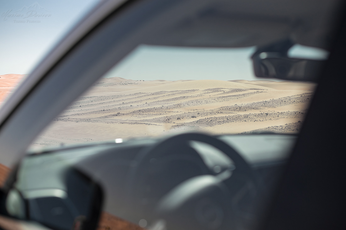 Abu Dhabi desert dunes Landscape road trip rub al khali sand SKY Travel United Arab Emirates