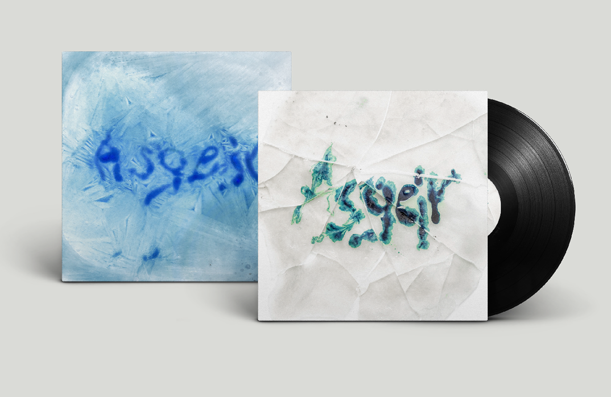 cover experimental vinyl experiment lettering ice art artwork typedesign font sugar
