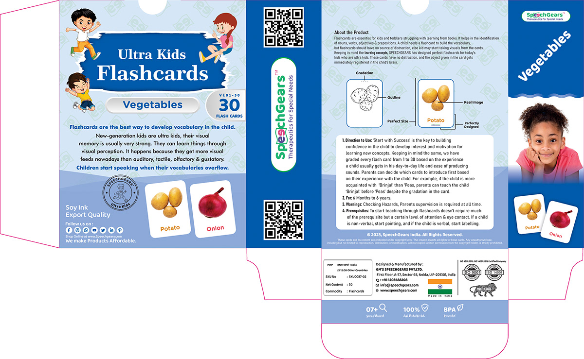 card Flashcard CA speechgears gears google design brand identity Social media post Graphic Designer