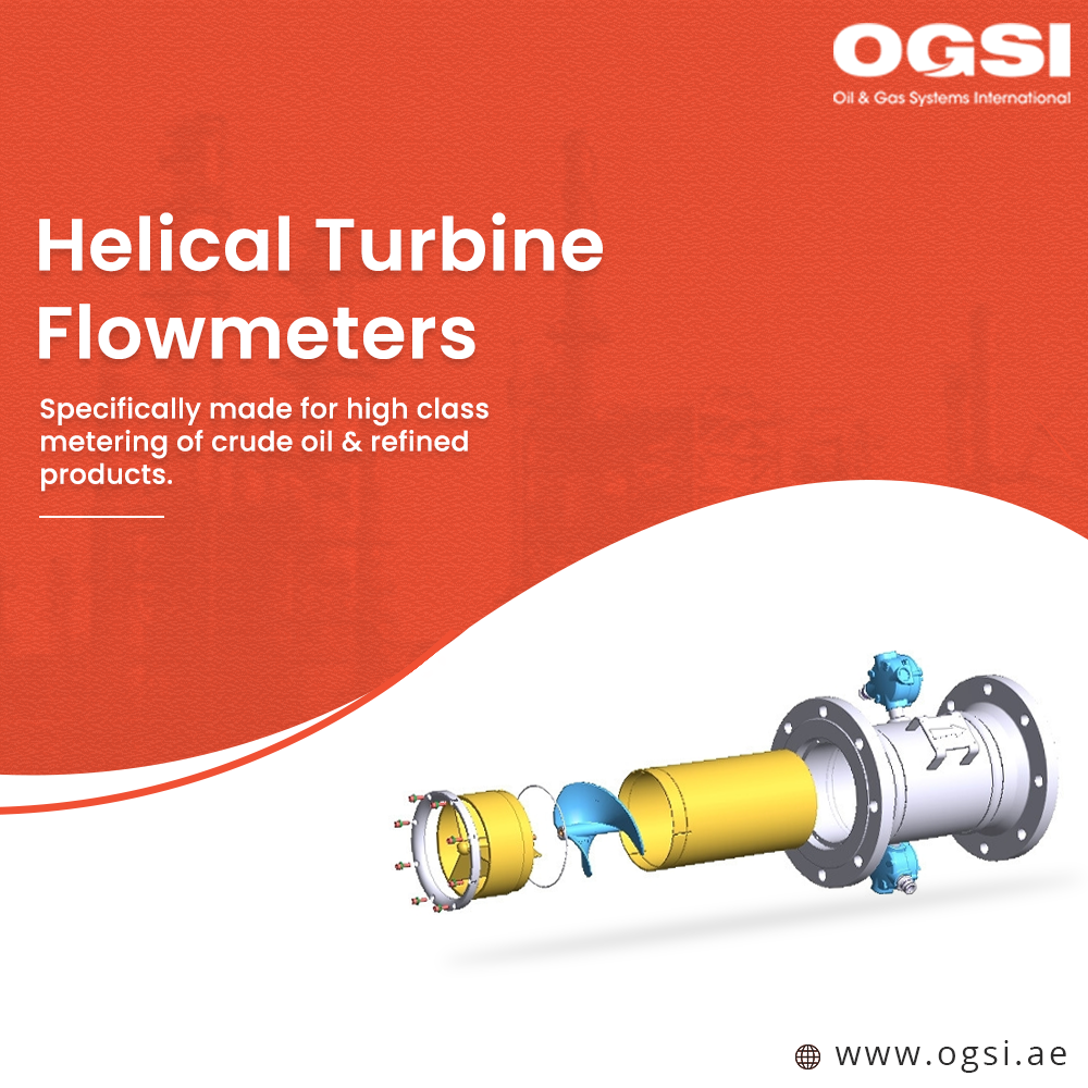 flowmeters HelicalTurbineFlowmeters OGSI OilandGas turbineflowmeter