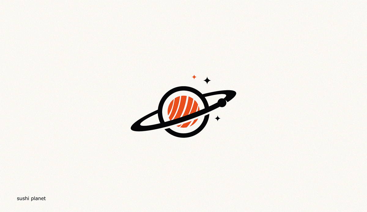 creative Planets logo symbol identity Icon brand