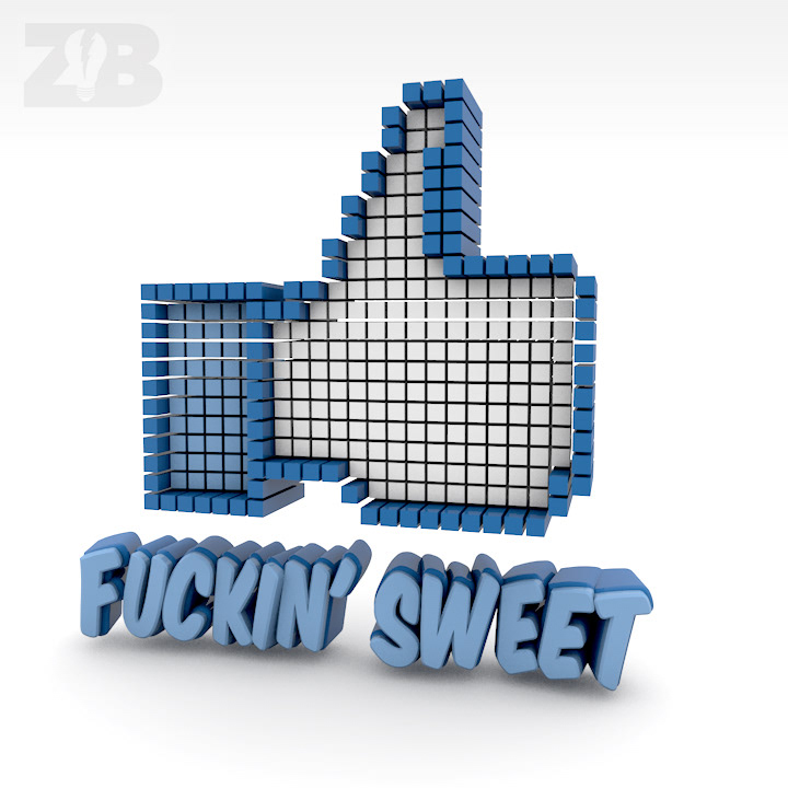 fb facebook zb Zach Bohm chicago art pixel Render fuckin sweet Like Web facebookin