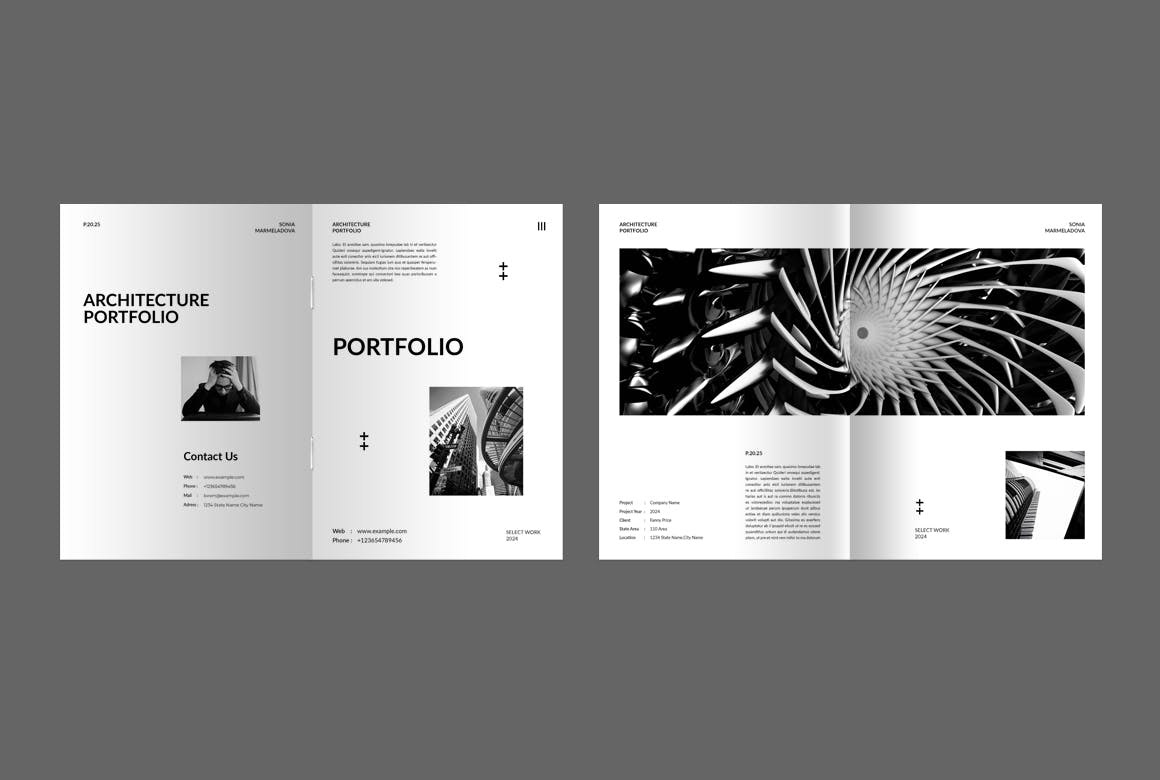 portfolio magazine Layout InDesign design template Lookbook Magazine design editorial book