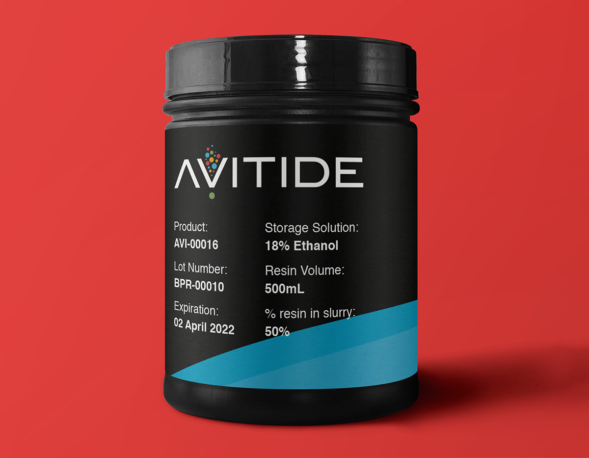 medicine label design avitide colorful biotechnoloy Packaging design container