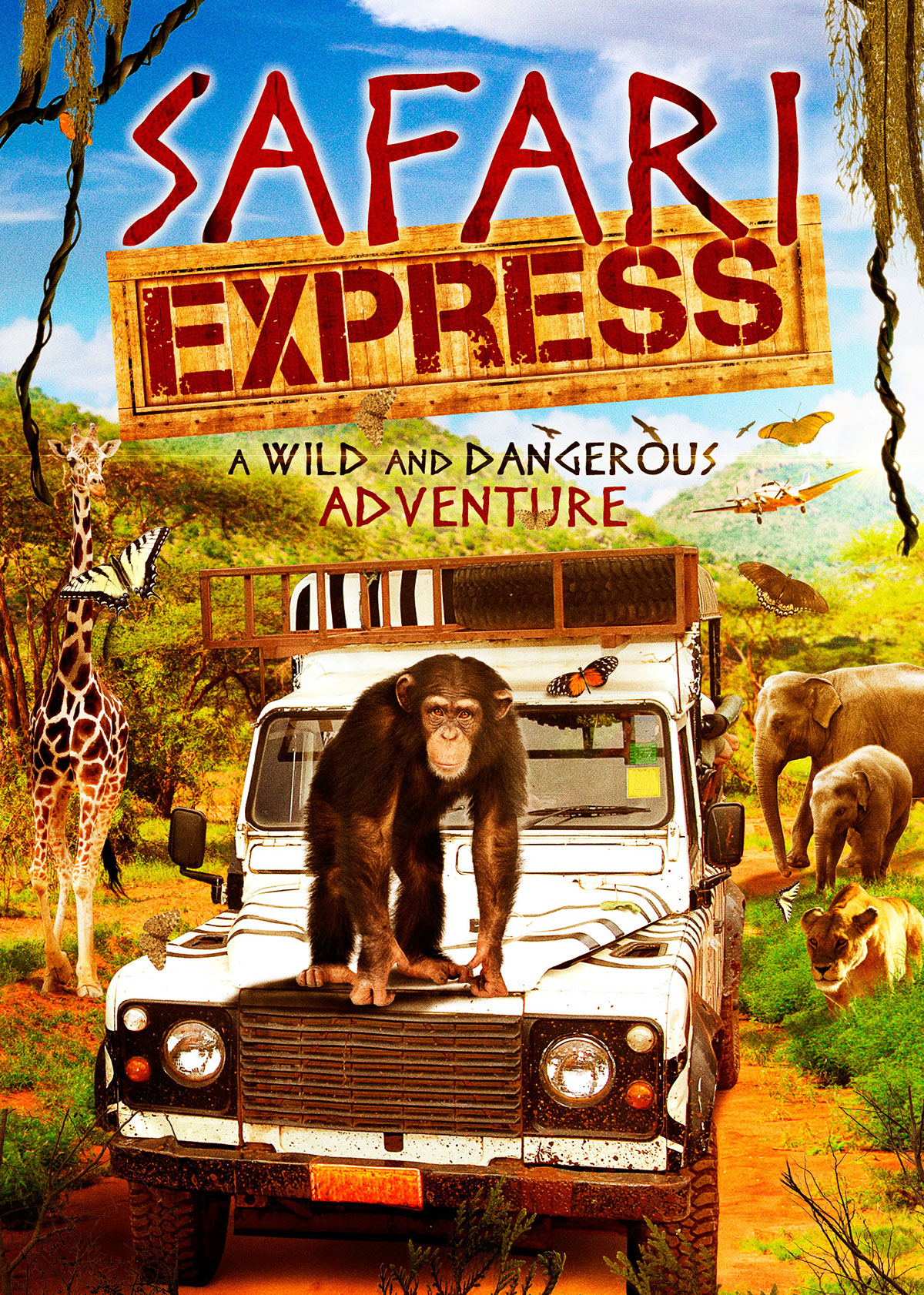 Adobe Portfolio Film Keyart movie poster adventure safari
