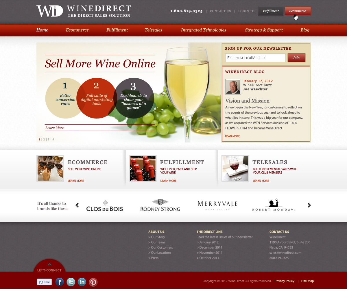 Web design graphic webpage Website wine beverage drink Food  Ecommerce sale online