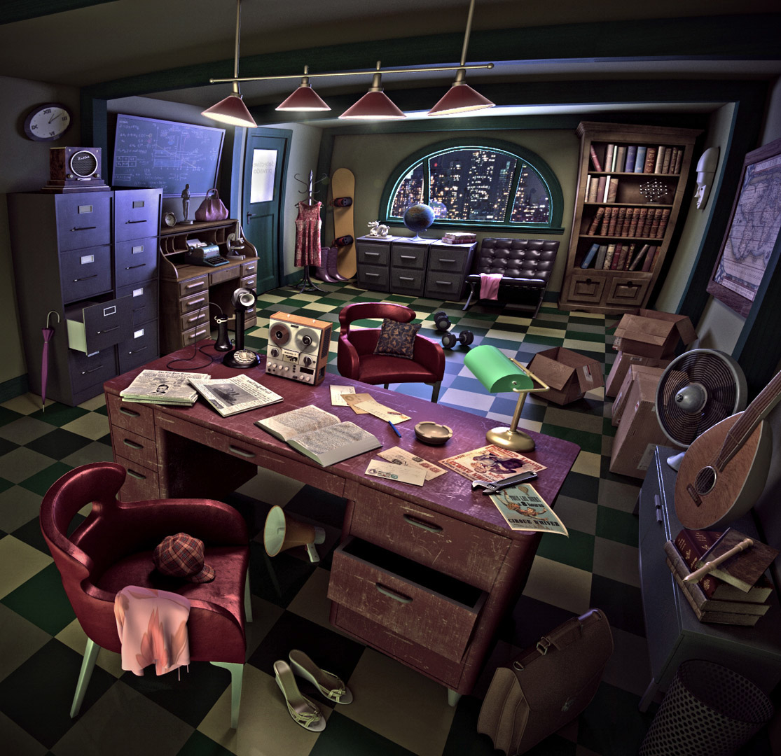 Featured Work 3D Criminal case game hidden objects
