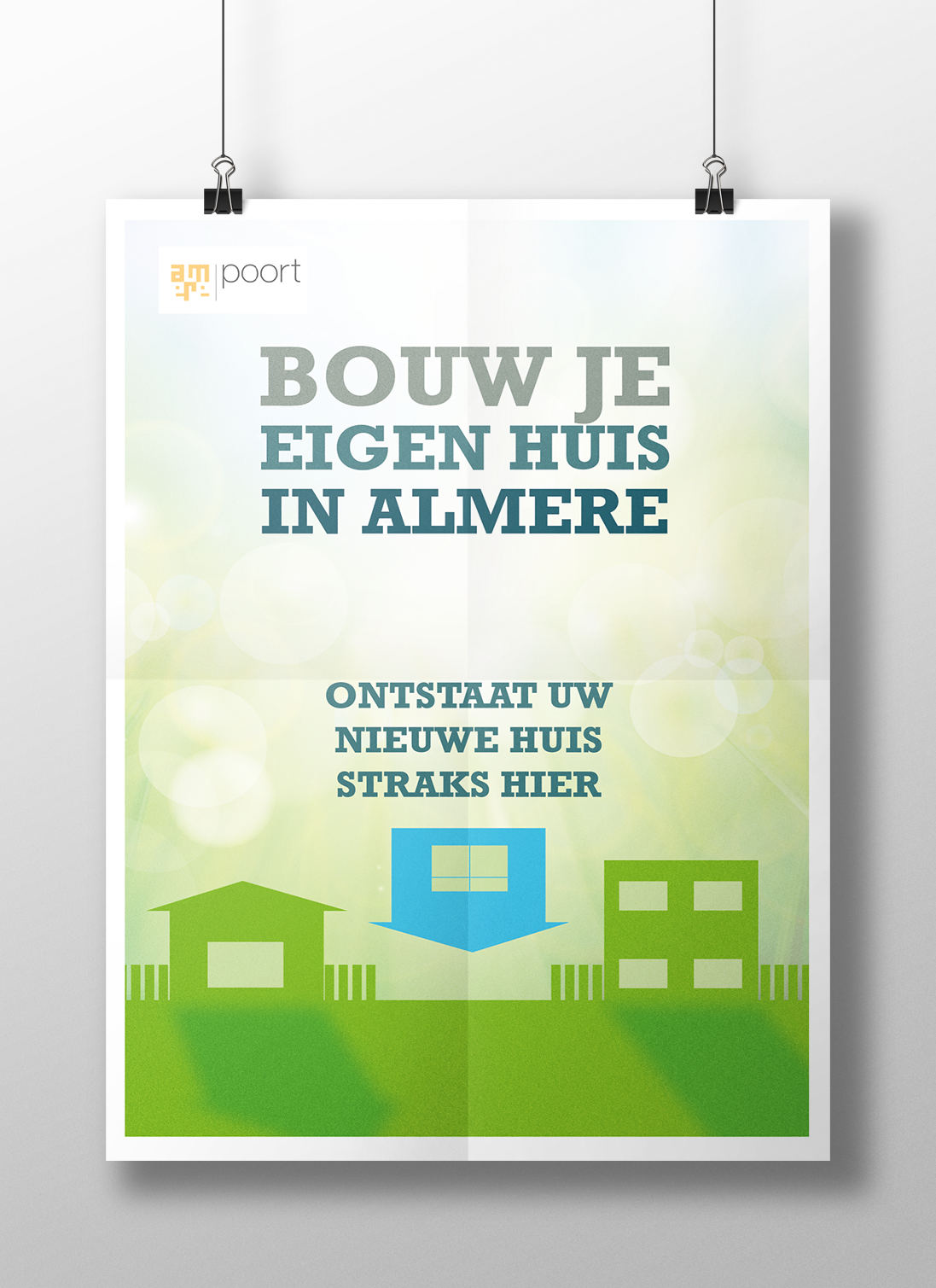 design almere poort New Homes advertisments application poster