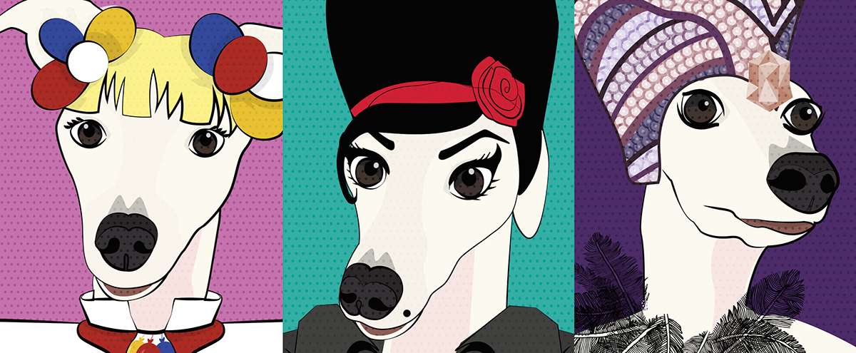 ILLUSTRATION  Ilustração colorful petfriendly Pop Art pop culture Character design  personagens
