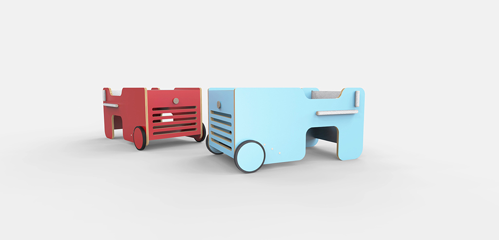 DEARKIDS filippo mabretti mambrò design studio brümm table Design for Kids car toy