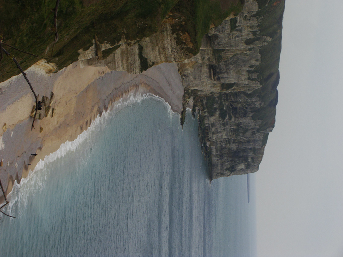 cliff sea etretat