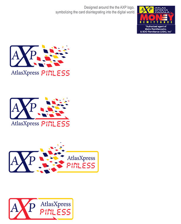 logo branding  Producyt Atlas Xpress Pinless design
