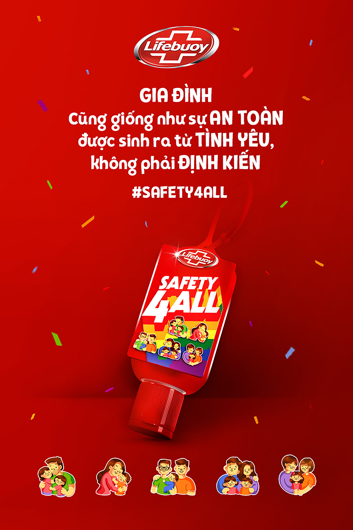 sticker Social media post brand identity Packaging Lifebuoy Vietnam