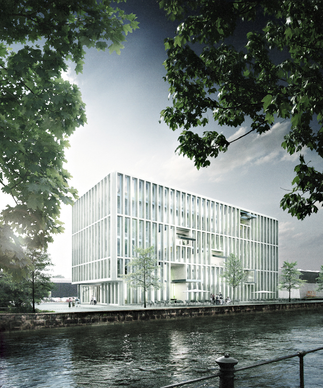 E2A  Berlin Competition award Architecture Visualization 3D Visualization Render Exterior rendering INTERIOR RENDERING