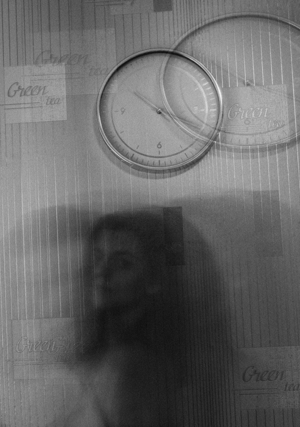 autoportret blur clock Fotografia Photography  portrait self portrait Shadows time