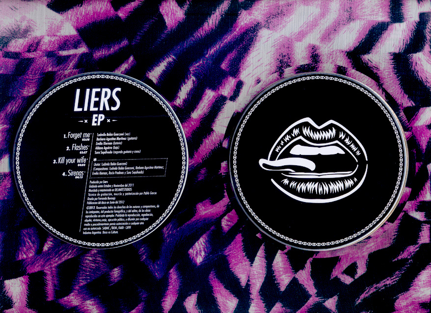 disc design CD design Liers flyer disc cd cover logo image